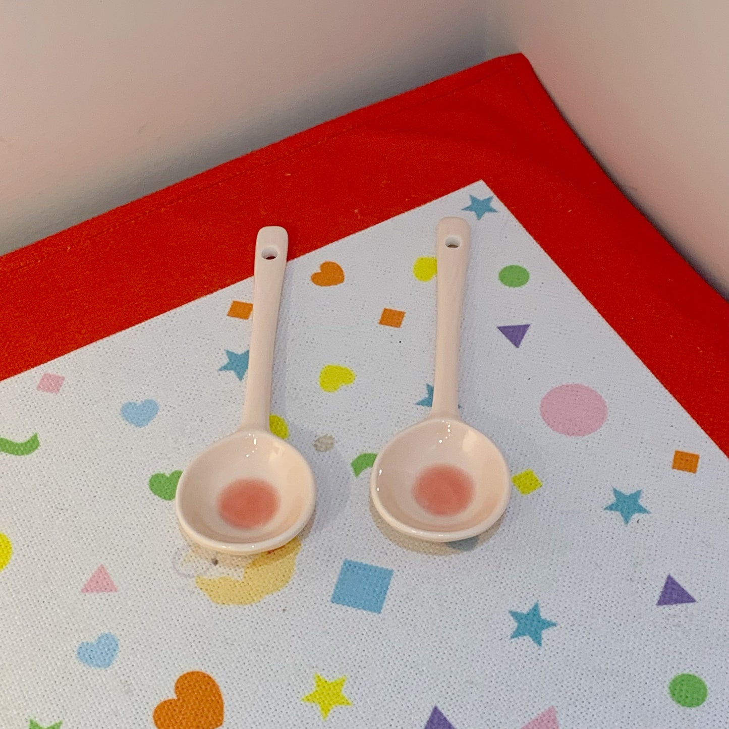 ins风三色渐变甜品勺