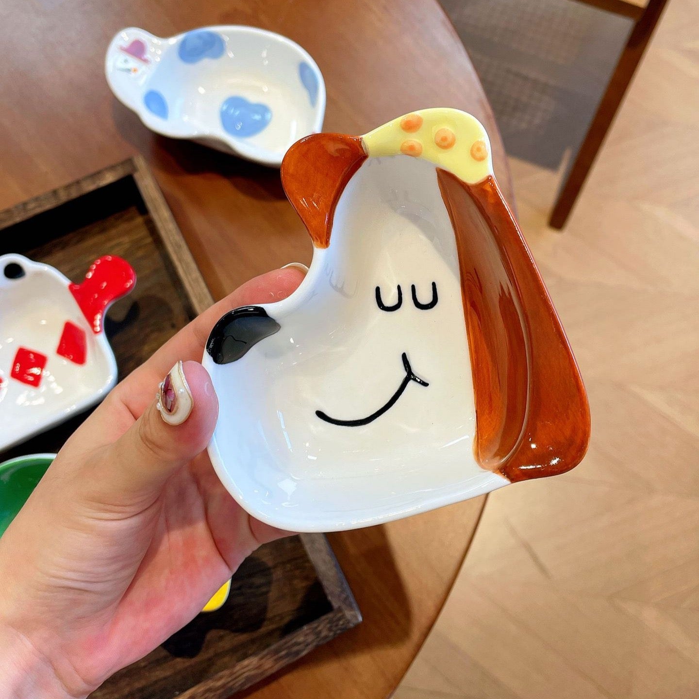 ins风可爱小狗蘸料碟