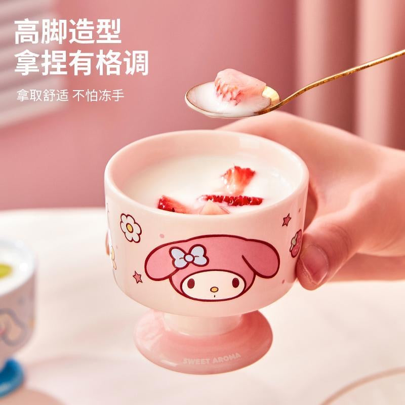 可爱三丽鸥酸奶陶瓷杯