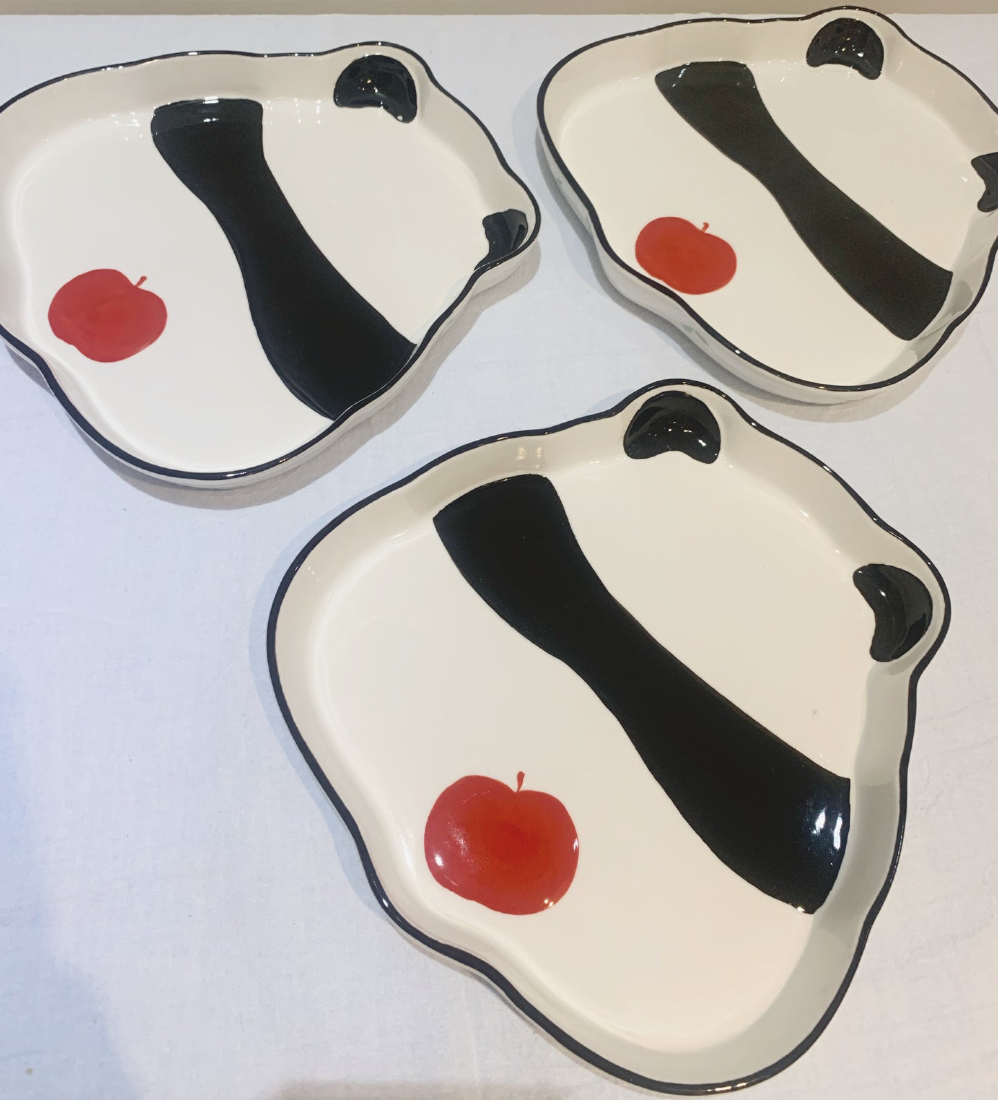 Cute panda plate