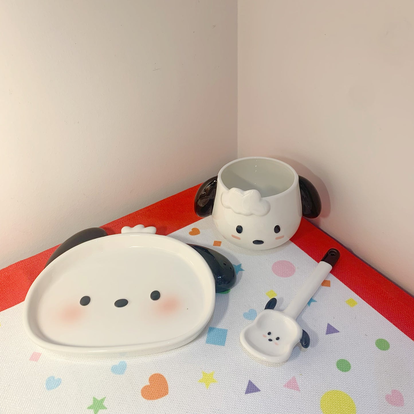 可爱小狗餐盘套装