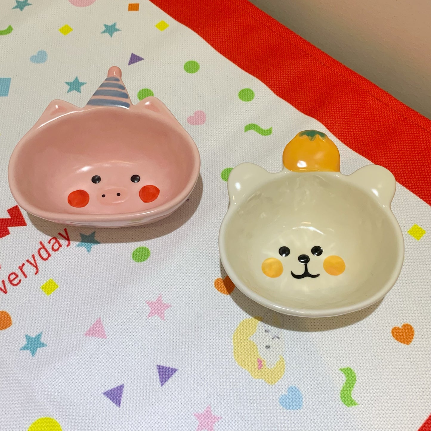 可爱卡通蘸料小碗
