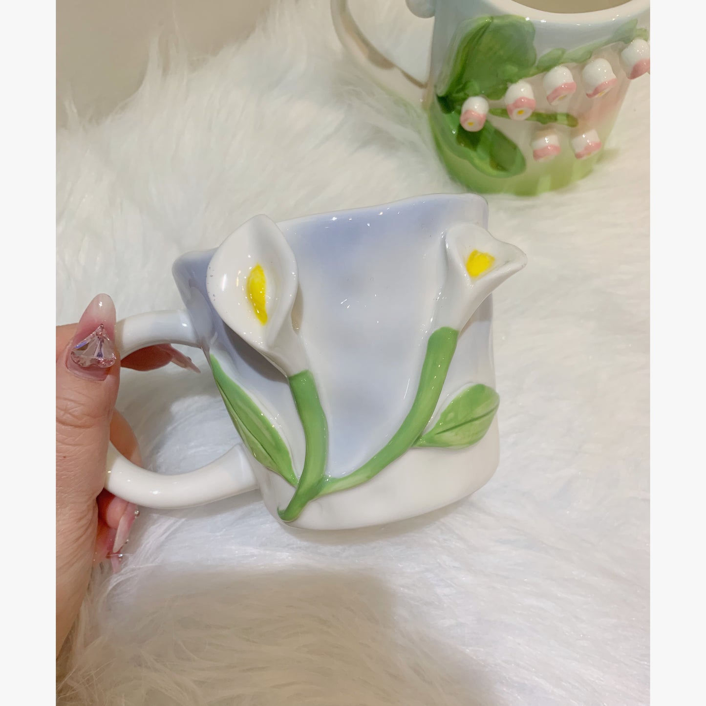 Flower mugs