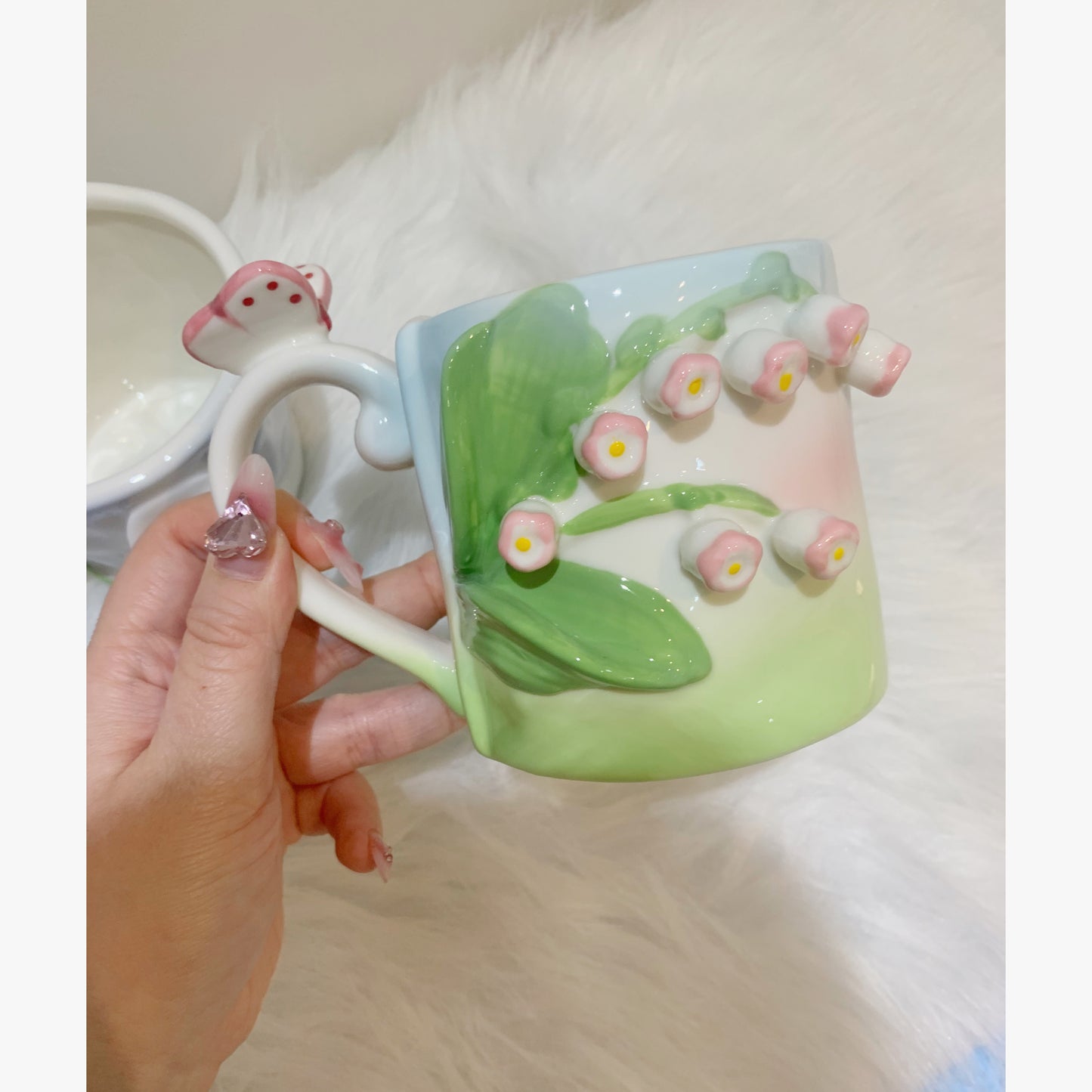 Flower mugs